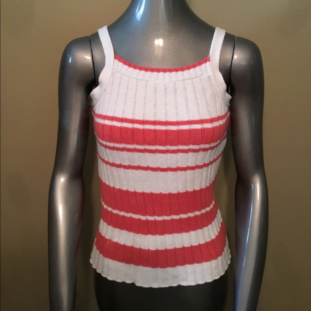 Vintage Rampage striped sweater tank top